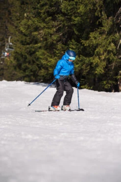 WEDZE Kids' Downhill Ski Jacket - 100 Blue 29 WEDZE Kids' Downhill Ski Jacket - 100 Blue -WEDZE SHOP 100 downhill ski padded jacket kids 13