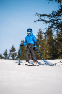 WEDZE Kids' Downhill Ski Jacket - 100 Blue 30 WEDZE Kids' Downhill Ski Jacket - 100 Blue -WEDZE SHOP 100 downhill ski padded jacket kids 14