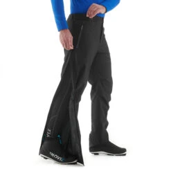 Men's Cross-Country Skiing Overpants - 150 Black -WEDZE SHOP 150 cross country skiing overpants men 4