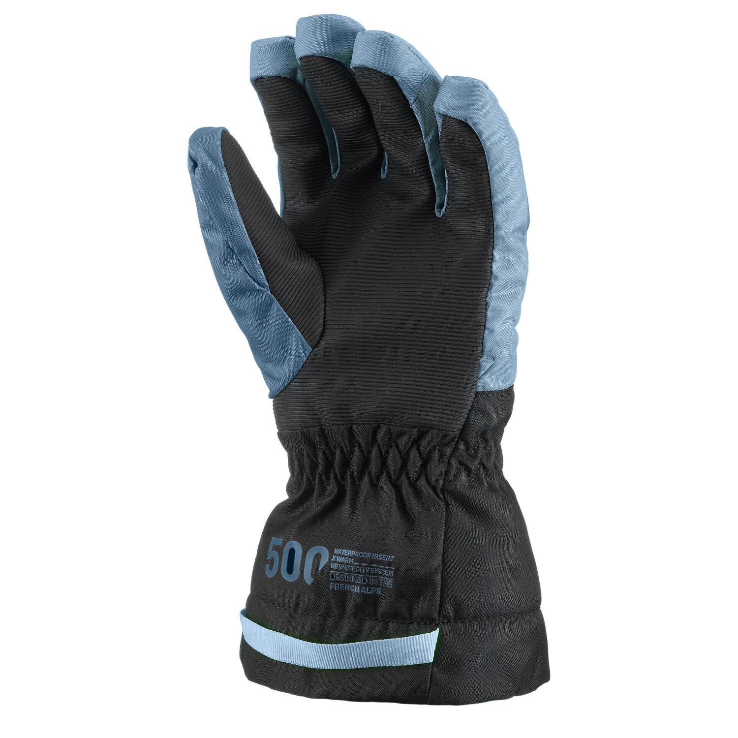 WEDZE 500 Downhill Ski Waterproof Gloves - Kids 2 WEDZE 500 Downhill Ski Waterproof Gloves - Kids - Image 2