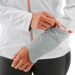 Women's Light Cross-Country Ski Jacket - 500 White 9 Women's Light Cross-Country Ski Jacket - 500 White -WEDZE SHOP 500 light cross country ski jacket women 3