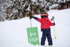 WEDZE Kids' Downhill Ski Jacket - PNF 500 Red -WEDZE SHOP 500 pulln fit downhill ski jacket kids 12