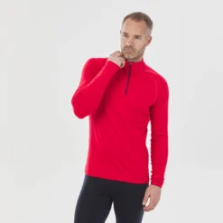 WEDZE 500 Ski Base Layer Top With Half-Zipper - Men 11 WEDZE 500 Ski Base Layer Top With Half-Zipper - Men -WEDZE SHOP 500 ski base layer top with half zipper men 2