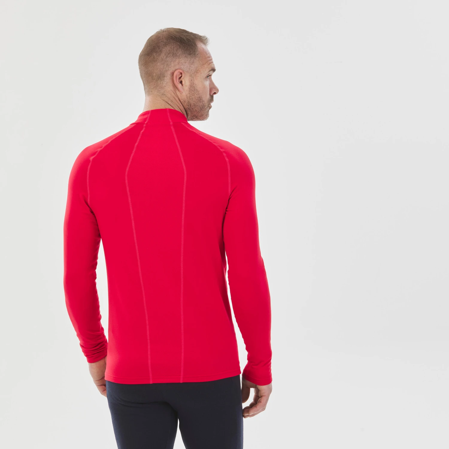 WEDZE 500 Ski Base Layer Top With Half-Zipper - Men 5 WEDZE 500 Ski Base Layer Top With Half-Zipper - Men - Image 5