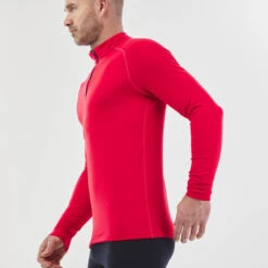 WEDZE 500 Ski Base Layer Top With Half-Zipper - Men 16 WEDZE 500 Ski Base Layer Top With Half-Zipper - Men -WEDZE SHOP 500 ski base layer top with half zipper men 7