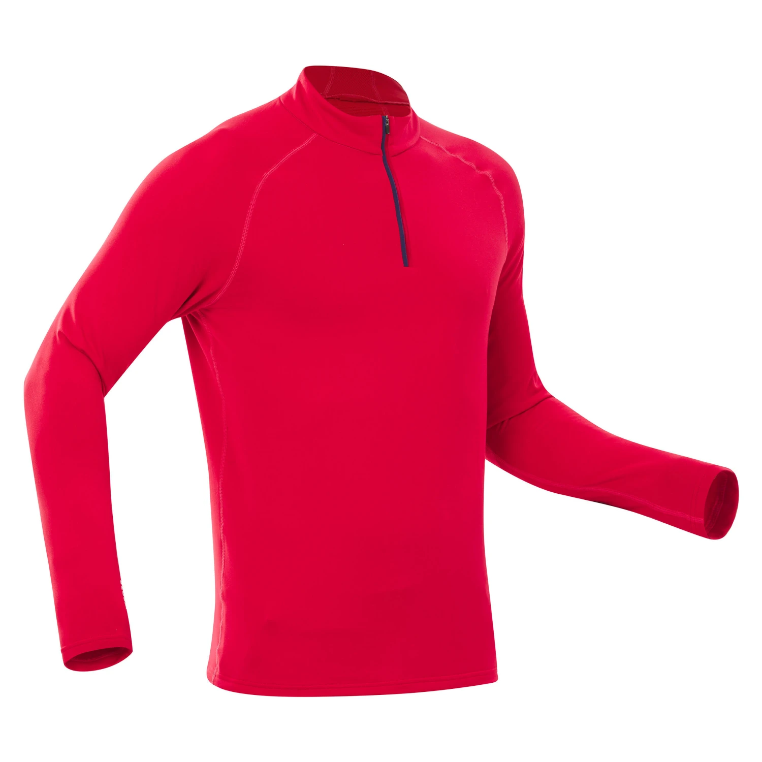 WEDZE 500 Ski Base Layer Top With Half-Zipper - Men 1 WEDZE 500 Ski Base Layer Top With Half-Zipper - Men