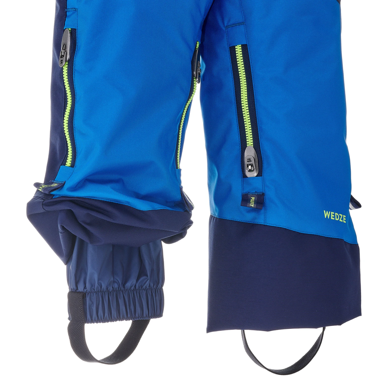 WEDZE Kids' Downhill Ski Suit - 580 Blue 12 WEDZE Kids' Downhill Ski Suit - 580 Blue - Image 12