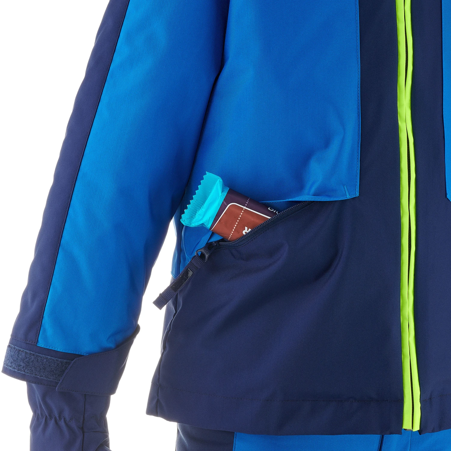 WEDZE Kids' Downhill Ski Suit - 580 Blue 18 WEDZE Kids' Downhill Ski Suit - 580 Blue - Image 18