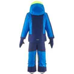 WEDZE Kids' Downhill Ski Suit - 580 Blue 23 WEDZE Kids' Downhill Ski Suit - 580 Blue -WEDZE SHOP 580 downhill ski suit kids 4