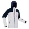 WEDZE Men's Downhill Ski Jacket - 580 White/Blue