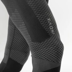 Men's Base Layer Cross-Country Ski Pants - 900 Grey -WEDZE SHOP 900 cross country ski technical base layer pants men 4