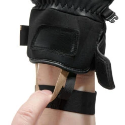 WEDZE Kids’ Downhill Ski Gloves 900 Black -WEDZE SHOP 900 downhill ski gloves adults 4