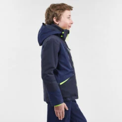 WEDZE Kids' Downhill Ski Jacket - 900 Blue -WEDZE SHOP 900 downhill ski jacket kids 3