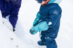 WEDZE Kids' Snowsuit - Warm 500 Blue -WEDZE SHOP baby ski snowsuit warm blue 11