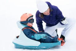 WEDZE Kids' Snowsuit - Warm 500 Blue -WEDZE SHOP baby ski snowsuit warm blue 12