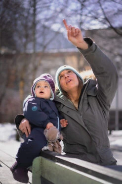 WEDZE Kids' Snowsuit - Warm 500 Blue -WEDZE SHOP baby ski snowsuit warm blue 17