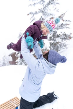 WEDZE Kids' Snowsuit - Warm 500 Purple -WEDZE SHOP baby ski snowsuit warm purple 13