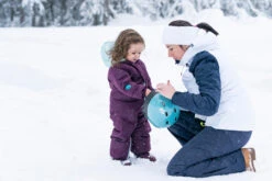 WEDZE Kids' Snowsuit - Warm 500 Purple -WEDZE SHOP baby ski snowsuit warm purple 18