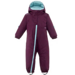 WEDZE Kids' Snowsuit - Warm 500 Purple -WEDZE SHOP baby ski snowsuit warm purple 9