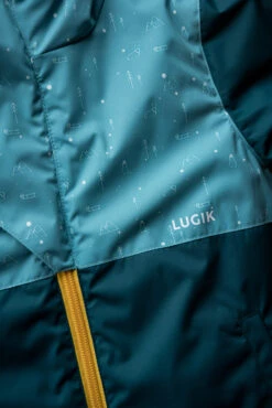 WEDZE Kids' Winter Jacket - Warm Blue -WEDZE SHOP baby winter jacket warm blue 11