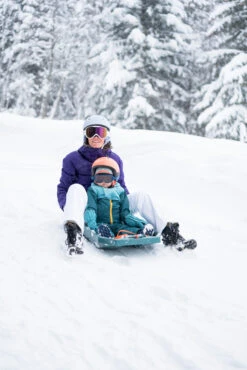 WEDZE Kids' Winter Jacket - Warm Blue -WEDZE SHOP baby winter jacket warm blue 12