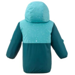 WEDZE Kids' Winter Jacket - Warm Blue -WEDZE SHOP baby winter jacket warm blue 3