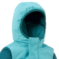 WEDZE Kids' Winter Jacket - Warm Blue -WEDZE SHOP baby winter jacket warm blue 6