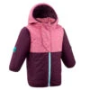 WEDZE Kids' Winter Jacket - Warm Purple