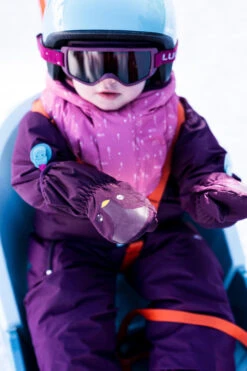 WEDZE Kids' Winter Jacket - Warm Purple -WEDZE SHOP baby winter jacket warm purple 14