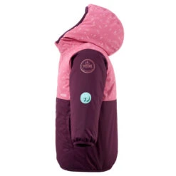 WEDZE Kids' Winter Jacket - Warm Purple -WEDZE SHOP baby winter jacket warm purple 3