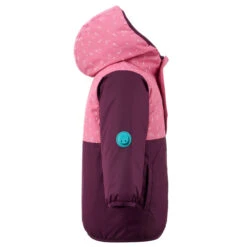 WEDZE Kids' Winter Jacket - Warm Purple -WEDZE SHOP baby winter jacket warm purple 4