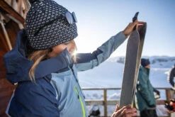 WEDZE Cross-Country Skis With Bindings & Skins - MT 85 -WEDZE SHOP backcountry skis with bindings and skins mt 85 15