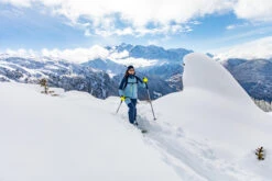 WEDZE Cross-Country Skis With Bindings & Skins - MT 85 -WEDZE SHOP backcountry skis with bindings and skins mt 85 17