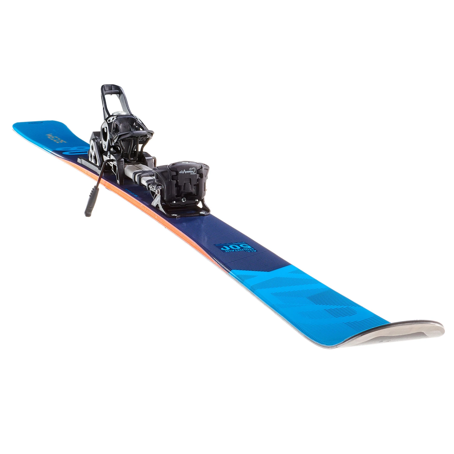 WEDZE Backcountry Skis With Bindings And Skins - XLD 500 Black/Blue 4 WEDZE Backcountry Skis With Bindings And Skins - XLD 500 Black/Blue - Image 4