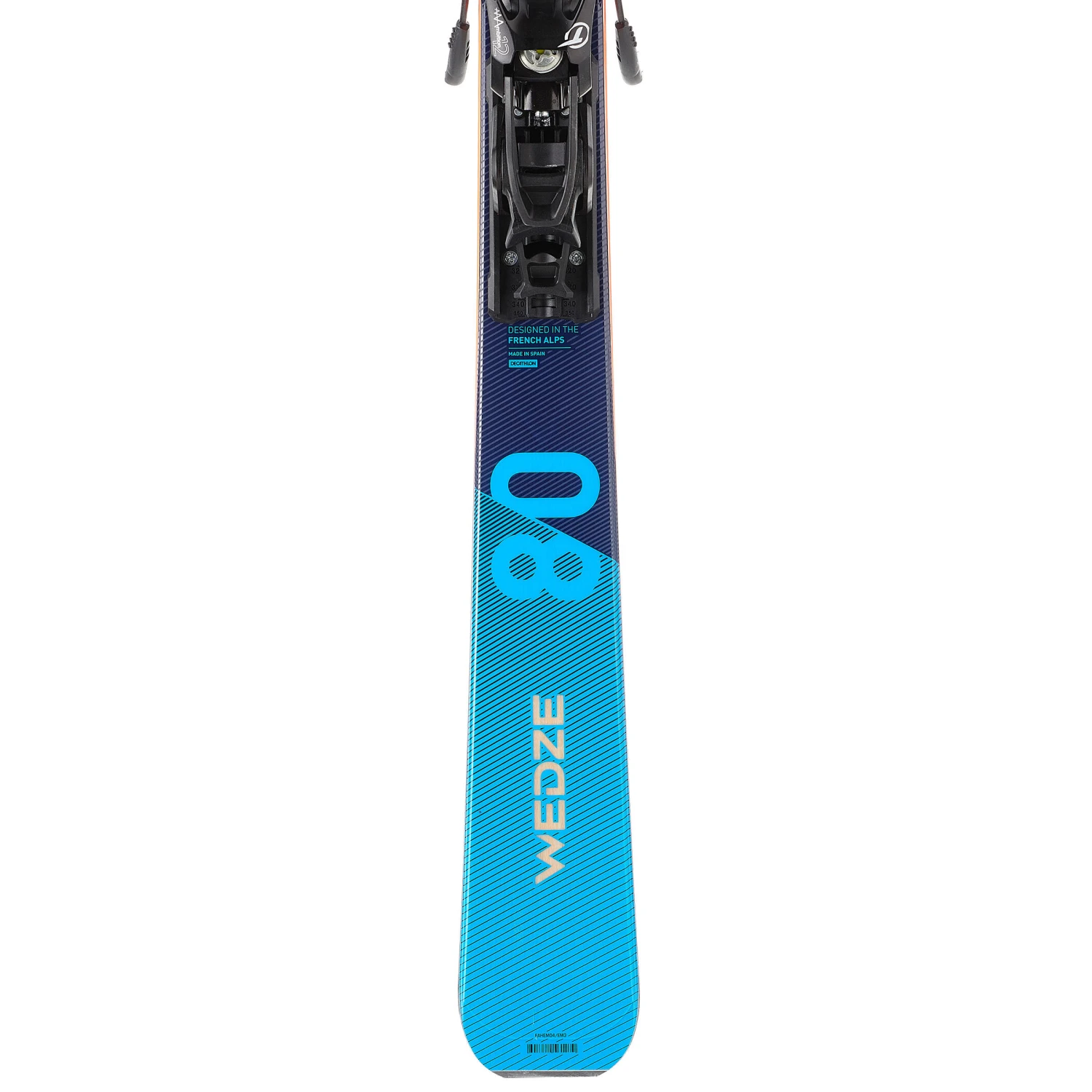 WEDZE Backcountry Skis With Bindings And Skins - XLD 500 Black/Blue 8 WEDZE Backcountry Skis With Bindings And Skins - XLD 500 Black/Blue - Image 8