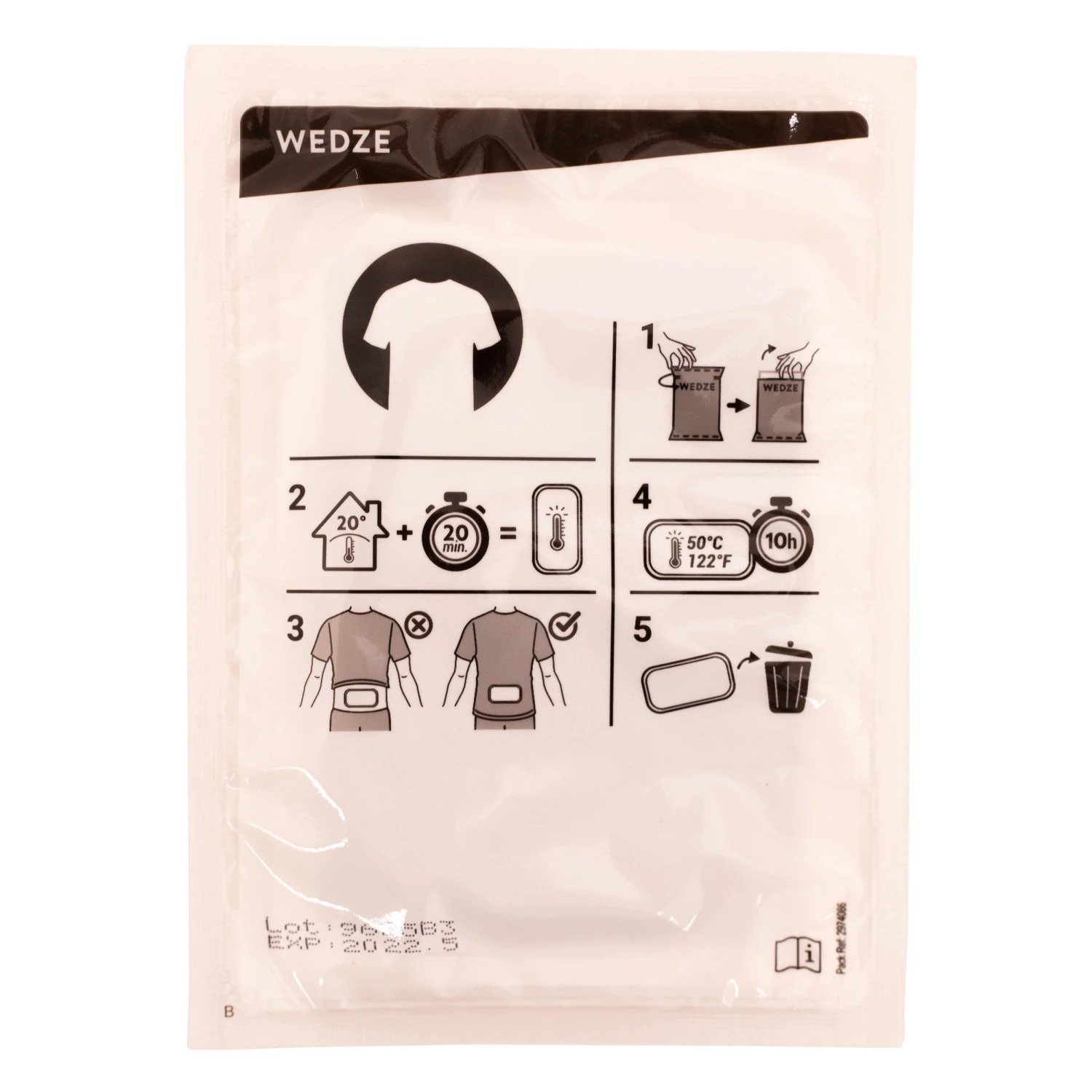 WEDZE Body Warmers - 10 Pack 2 WEDZE Body Warmers - 10 Pack - Image 2