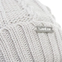 WEDZE Cable-Knit Wool Fur Hat - Kids 10 WEDZE Cable-Knit Wool Fur Hat - Kids -WEDZE SHOP cable knit wool fur hat kids 4