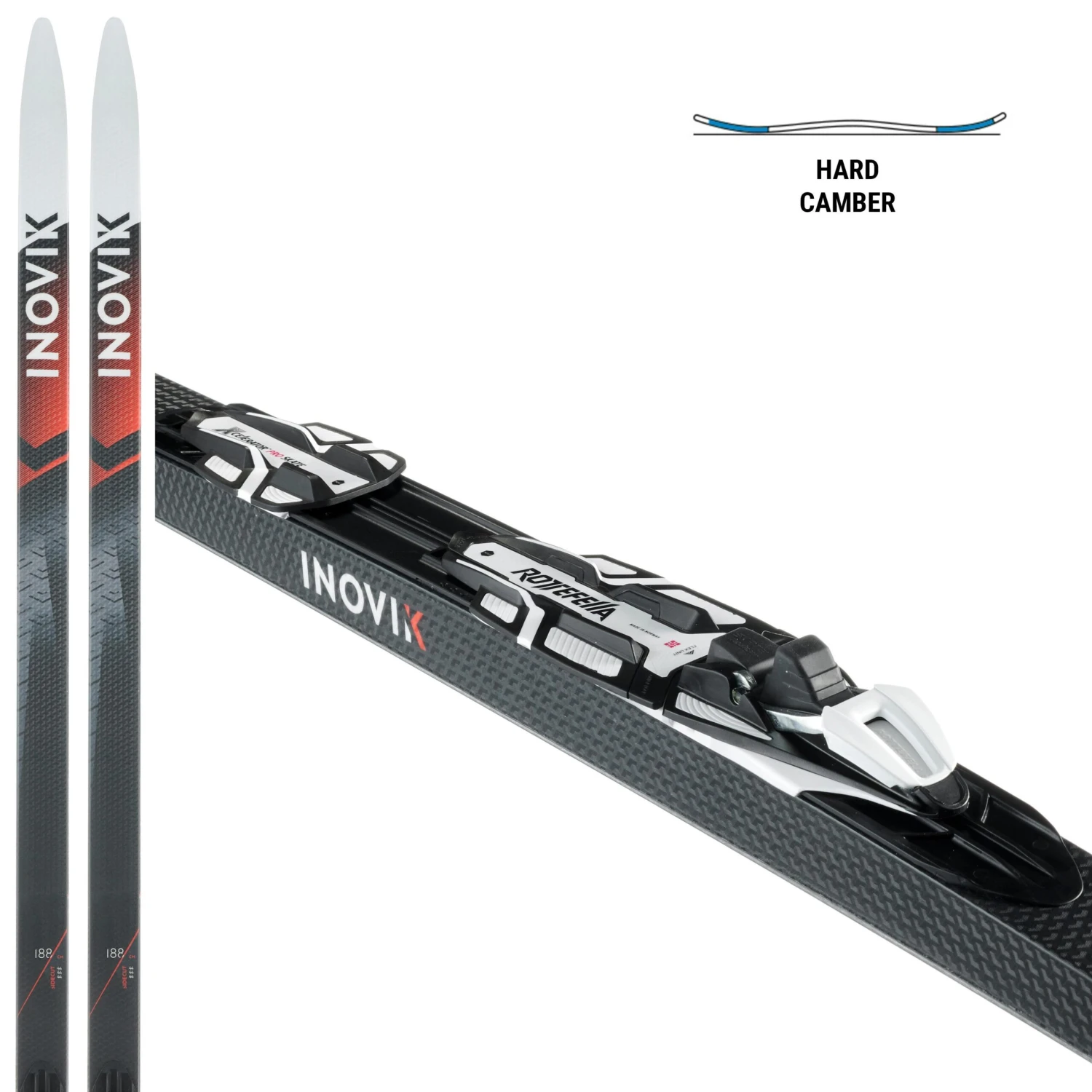 Cross-Country Skate Skis - XCS 550 Hard Camber 5 Cross-Country Skate Skis - XCS 550 Hard Camber - Image 5