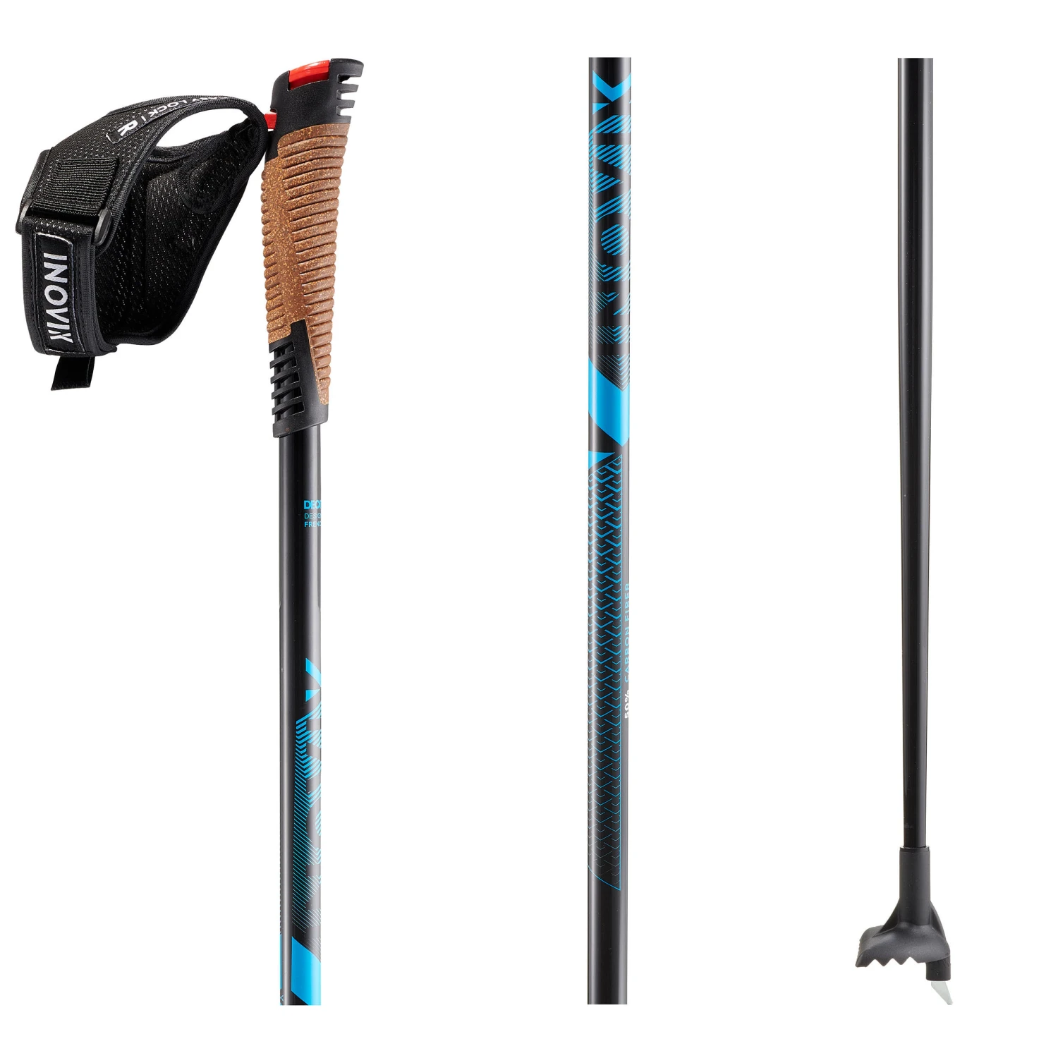 Cross-Country Ski Poles - XC S 550 2 Cross-Country Ski Poles - XC S 550 - Image 2