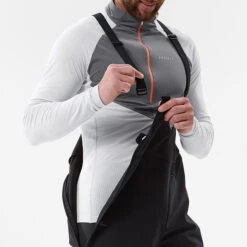 Men's Cross-Country Skiing Overpants – XC 900 Black -WEDZE SHOP cross country skiing overpants xc 900 black 5