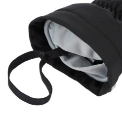 WEDZE Downhill Ski Gloves - 500 Black -WEDZE SHOP downhill ski gloves 500 black 4