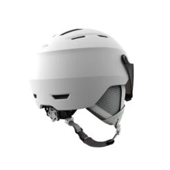 WEDZE Downhill Ski Helmet With Visor - H 350 White -WEDZE SHOP downhill ski helmet with visor h 350 white 3