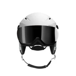 WEDZE Downhill Ski Helmet With Visor - H 350 White -WEDZE SHOP downhill ski helmet with visor h 350 white 7