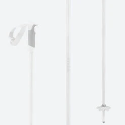 WEDZE Downhill Ski Poles - Boost 500 White -WEDZE SHOP downhill ski poles boost 500 white 3