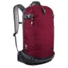 WEDZE Freeride Ski Backpack With Back Protector - FR 100 Burgundy