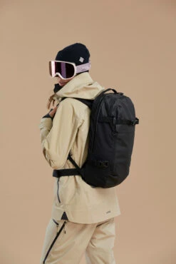 WEDZE Freeride Ski Backpack - FR 100 Black -WEDZE SHOP freeride ski backpack with laptop pocket fr 23 l black 16