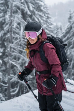 WEDZE Freeride Ski Backpack - FR 100 Black -WEDZE SHOP freeride ski backpack with laptop pocket fr 23 l black 19