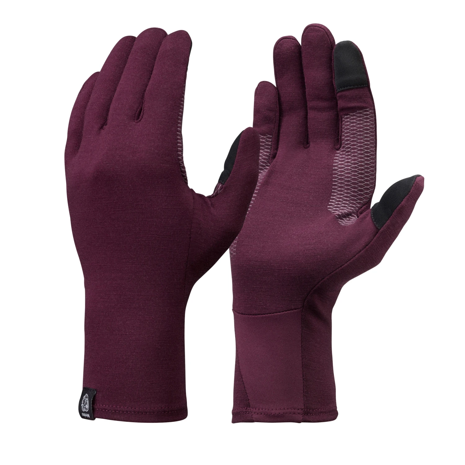 Hiking Liner Gloves - MT 500 Red 1 Hiking Liner Gloves - MT 500 Red