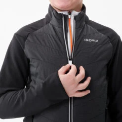 Kids' Cross-country Ski Jacket - XC S 550 Black 10 Kids' Cross-country Ski Jacket - XC S 550 Black -WEDZE SHOP kids cross country skiing jacket 550 black 3