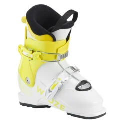 WEDZE Kids’ Downhill Ski Boots - Pumzi 500 Yellow